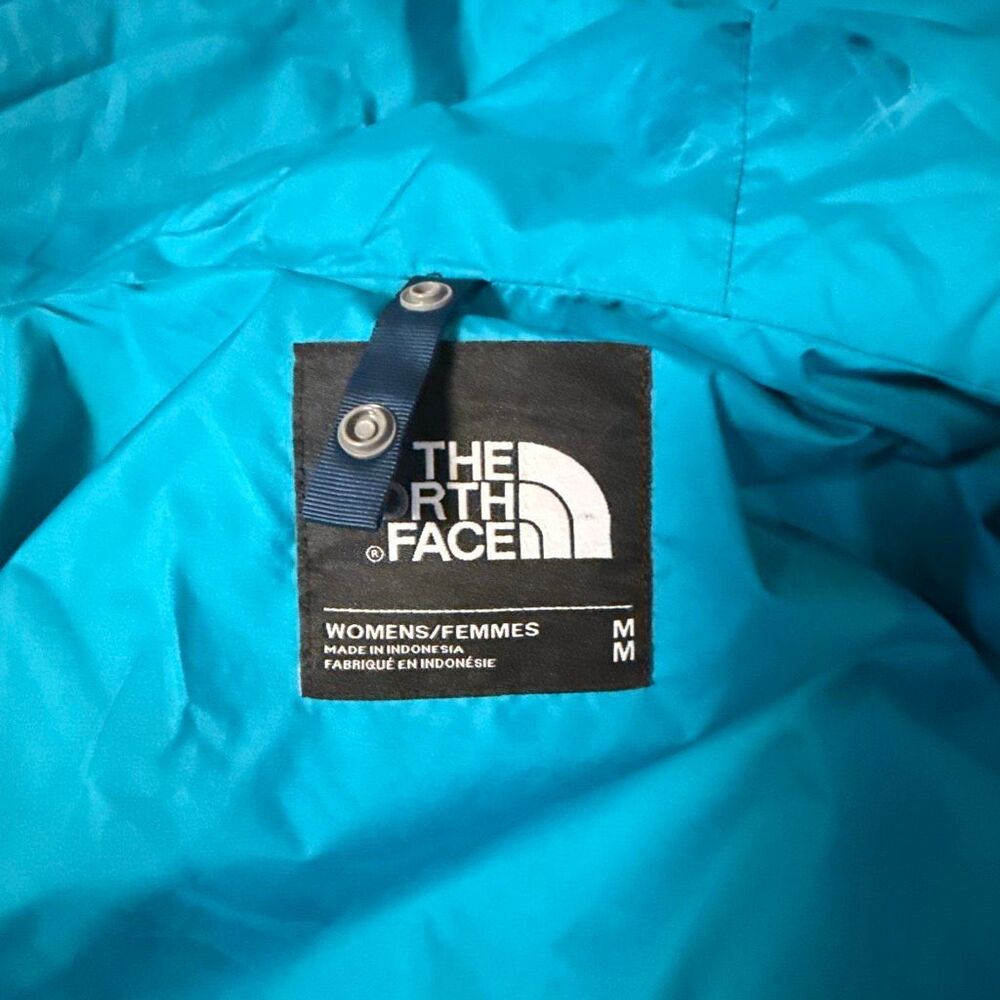 Women's The North Face Jacket size medium Full Dual Zipper Dry Vent NF0A2SVK aqu - Picture 6 of 10